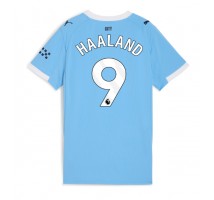 Manchester City Erling Haaland #9 Koszulka Podstawowa damskie 2025-26 Krótki Rękaw